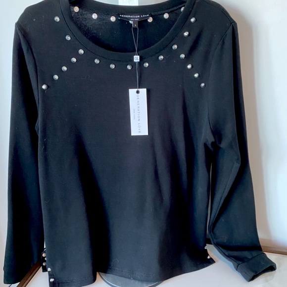 Generation Love - Black L/s top - Picture 1 of 2